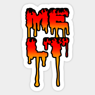 Melt Sticker